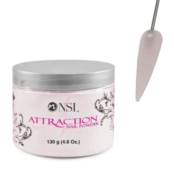 Radiant Pink Acrylic Powder NSI Attraction 130g for professional acrylic nail enhancements