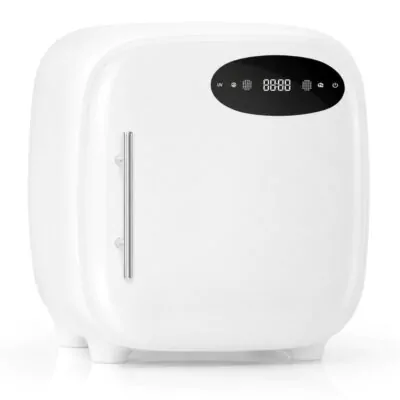 13L hot towel cabinet steriliser in round white design