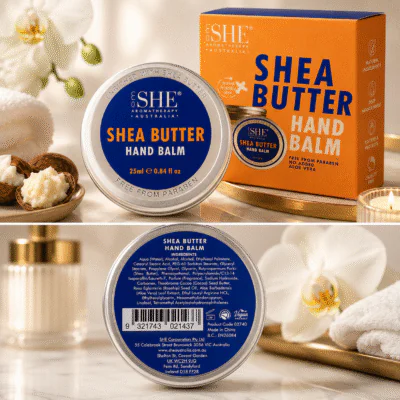 Shea Butter Hand Balm moisturising hand cream for dry hands