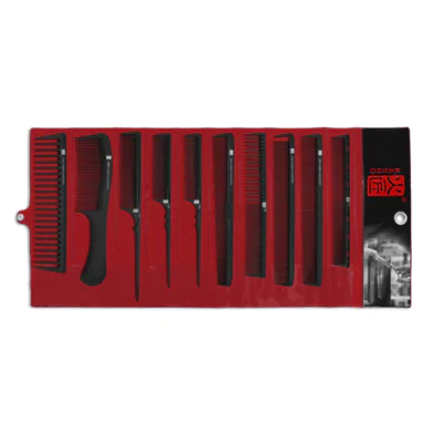 Kasho roll comb set professional salon comb roll