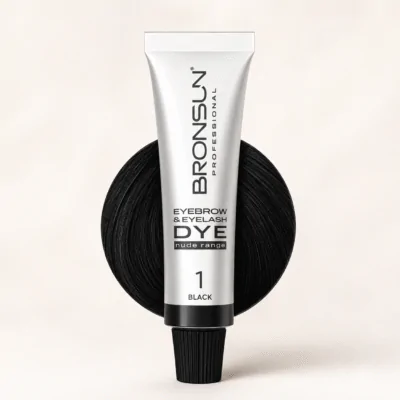 BRONSUN Black Dye No. 1 eyebrow and eyelash tint