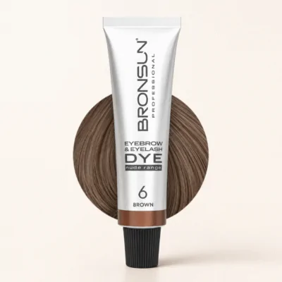BRONSUN Eyebrow and Eyelash Dye Brown No. 6